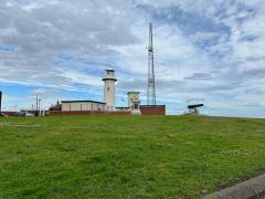 The Heugh Light, marking The Headland
